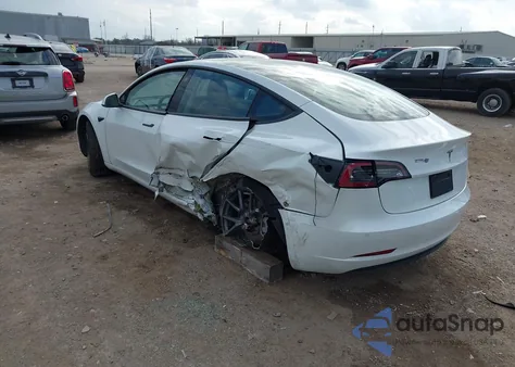 2022 Tesla Model 3 Rear-Wheel Drive from USA, damaged, VIN 5YJ3E1EA0NF305416